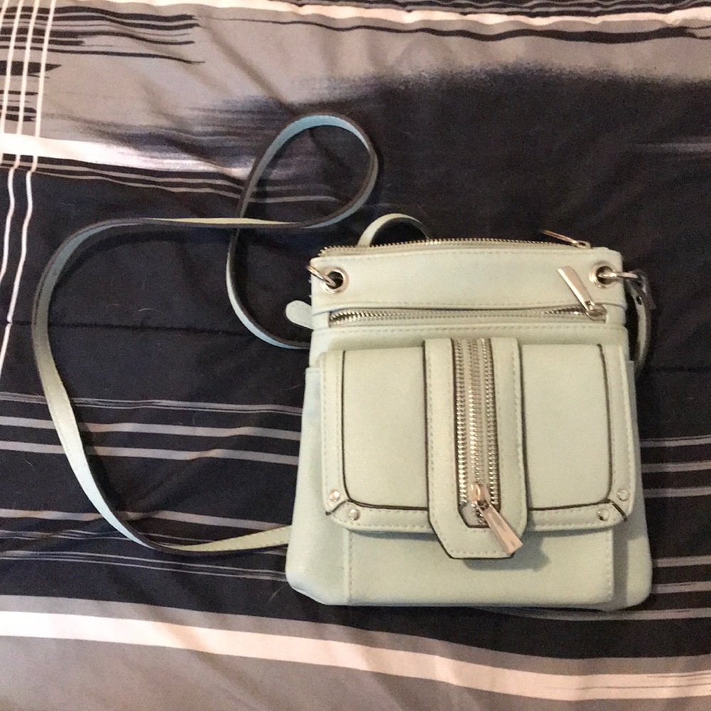 Blue purse